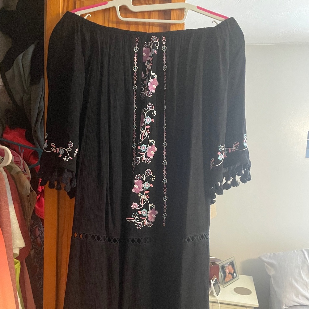Off shoulder dress